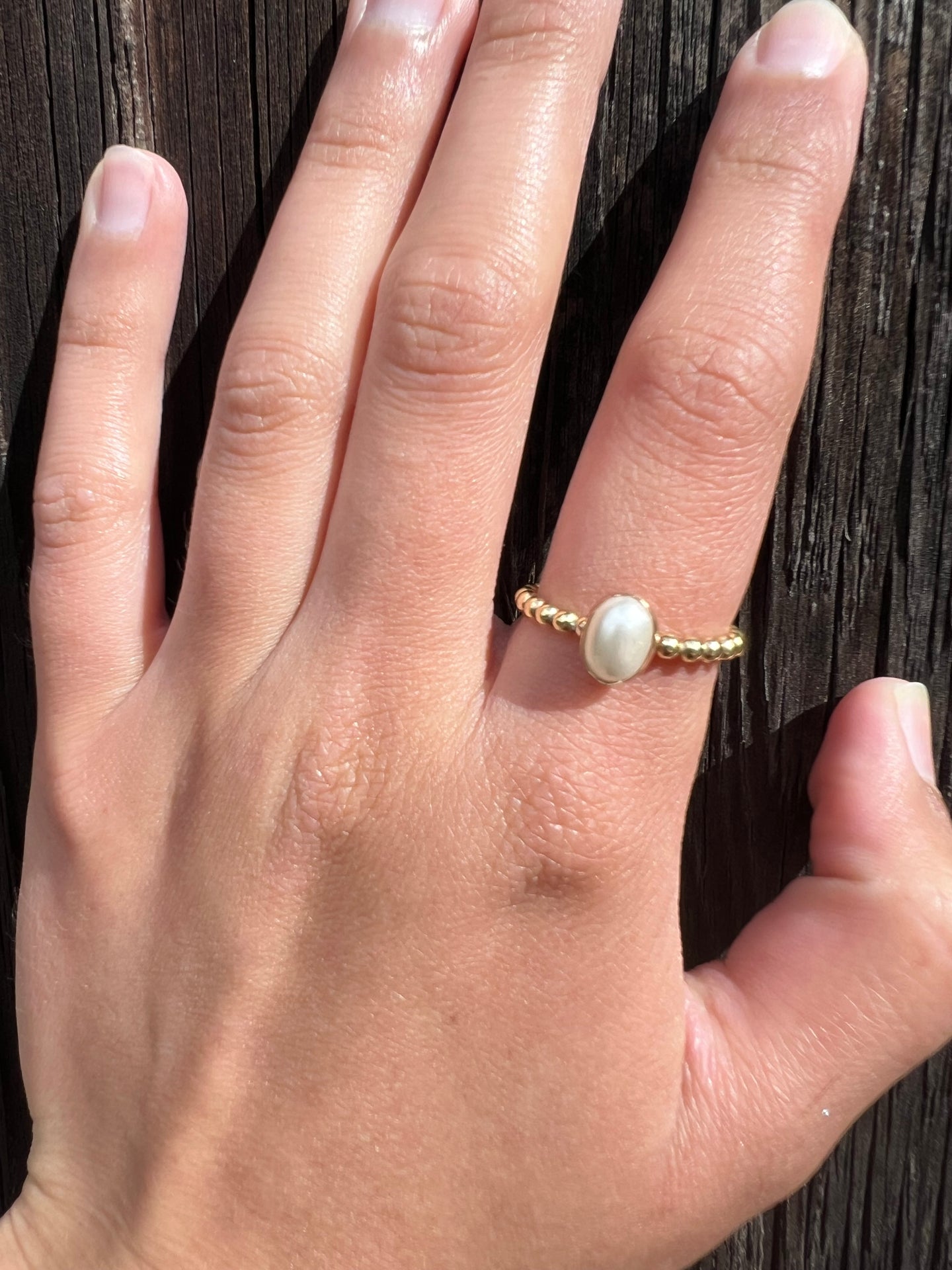 Pearl Bubble Ring