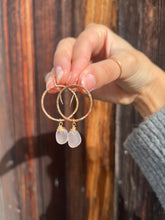 Load image into Gallery viewer, Bianca Seaglass Hoops
