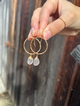 Load image into Gallery viewer, Bianca Seaglass Hoops
