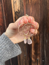 Load image into Gallery viewer, Bianca Seaglass Hoops
