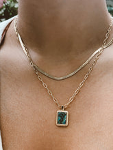 Load image into Gallery viewer, Abalone Chain Link Necklace
