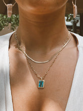 Load image into Gallery viewer, Abalone Chain Link Necklace
