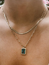 Load image into Gallery viewer, Abalone Chain Link Necklace
